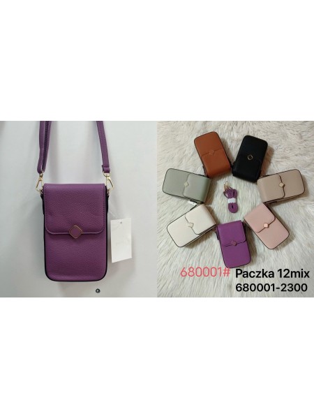 Torebki damskie (standard 12szt ,mix kolor .)