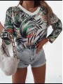Bluzy damskie Tureckie, size uni, paczka 6szt, 1 kolor