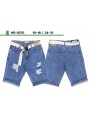 Spodenki jeans dzieciece rozm 10-18 lat, paczka 5szt, 1 kolor