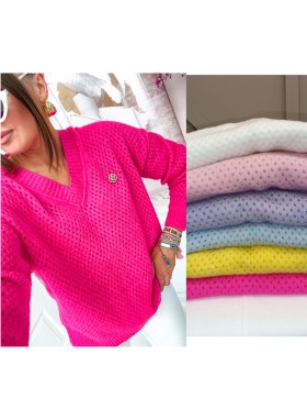 Swetry  damskie Tureckie, size uni, paczka 6szt, 1 kolor