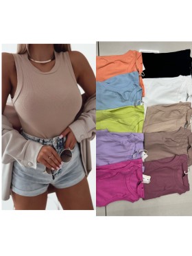 Bluzki damskie Tureckie, size uni, paczka 6szt, 1 kolor
