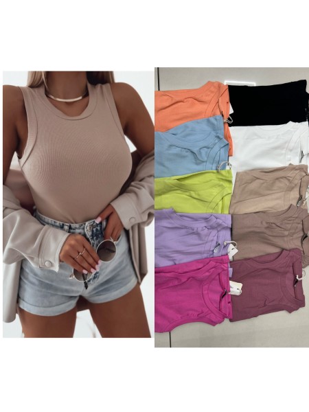 Bluzki damskie Tureckie, size uni, paczka 6szt, 1 kolor