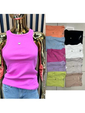 Bluzki damskie Tureckie, size uni, paczka 6szt, 1 kolor