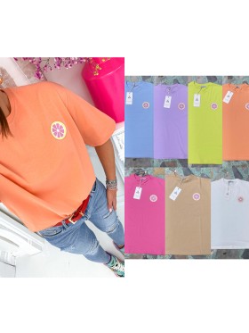 Bluzki damskie Tureckie, size uni, paczka 6szt, 1 kolor