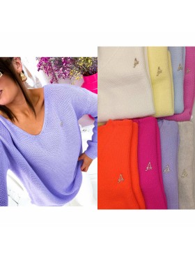 Swetry  damskie Tureckie, size uni, paczka 6szt, 1 kolor