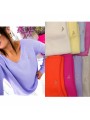 Swetry  damskie Tureckie, size uni, paczka 6szt, 1 kolor