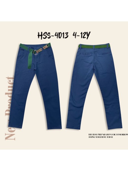Spodnie jeans dzieciece rozm 4-12 lat, paczka 5szt, 1 kolor