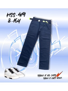 Spodnie jeans dzieciece rozm 8-16 lat, paczka 5szt, 1 kolor