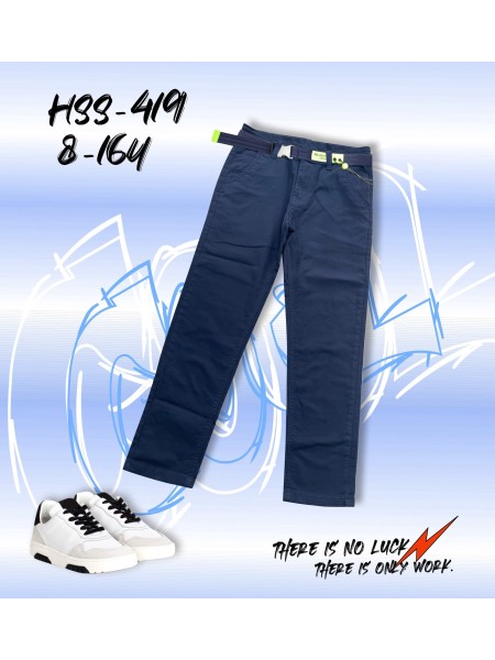 Spodnie jeans dzieciece rozm 8-16 lat, paczka 5szt, 1 kolor