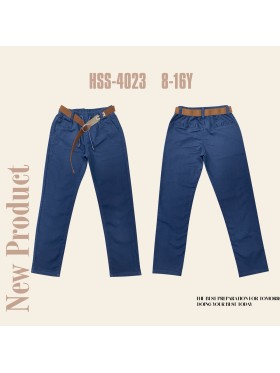 Spodnie jeans dzieciece rozm 8-16 lat, paczka 5szt, 1 kolor