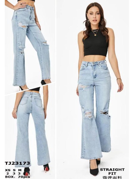 Jeansy damskie ,size xs-M,paczka 10szt ,