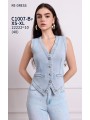 Kamizelki Jeansowe damskie ,size xs-xl,paczka 10szt ,