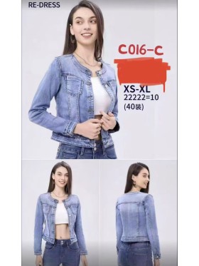 Kurtki Jeansowe damskie ,size XS-xl,paczka 10szt ,