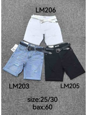 Spodenki jeansowe damskie ,size 25-30,paczka 12szt ,1 KOLOR