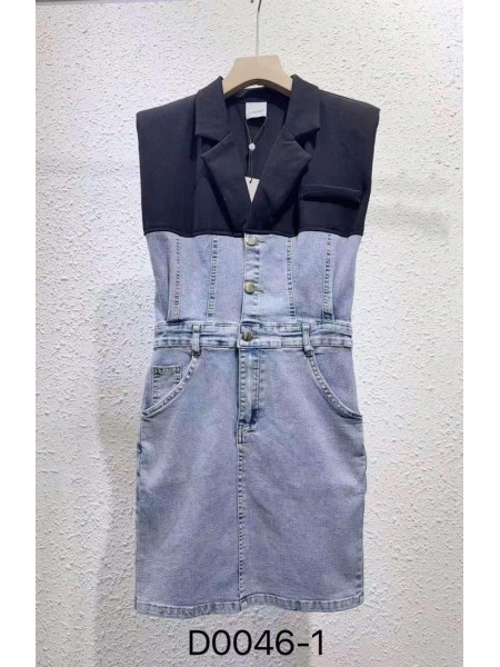 Sukienki jeansowe damskie ,size XS-XL,paczka 12szt ,