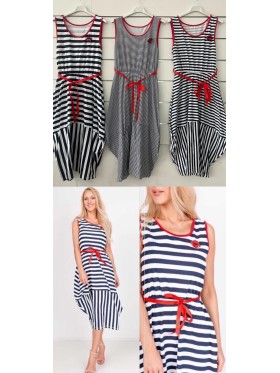 Sukienki damskie Włoski, size uni, paczka 6szt, mix kolor