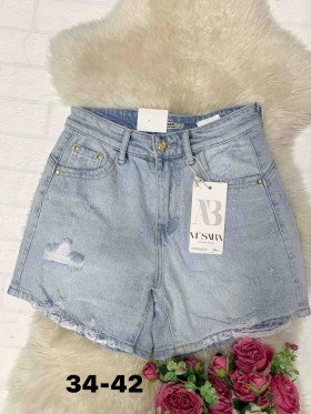Spodenki jeansowe damskie  M'sara,size 34-42,paczka 10szt ,