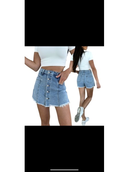 Spódnica krótka jeansowa damska Msara ,size XS-XL,paczka 10szt ,