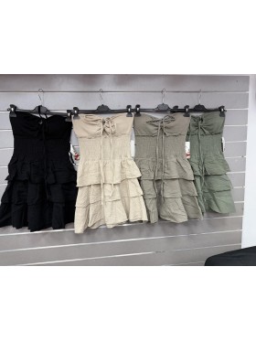 Sukienki damskie Włoski, size uni, paczka 6szt, mix kolor