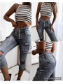 Jeansy damskie ,size xs-xl,paczka 12szt ,