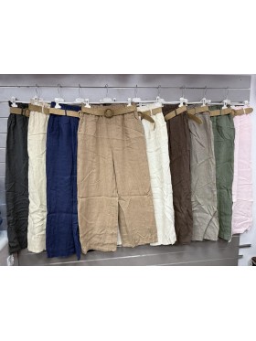 Spodnie damskie Włoski, size uni, paczka 6szt, mix kolor