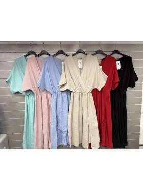 Sukienki damskie Włoski, size uni, paczka 6szt, mix kolor