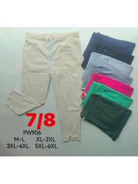 Spodnie damskie ,size M-6XL,paczka 12szt ,mix kolor