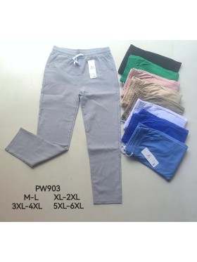 Spodnie damskie ,size M-6XL,paczka 12szt ,mix kolor