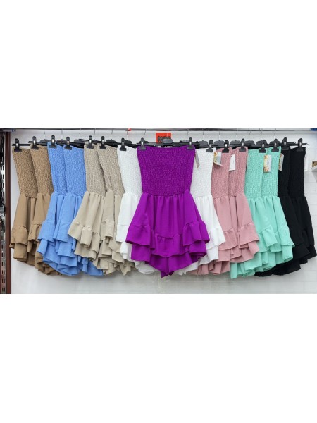 Kombinezony damskie Włoski, size uni, paczka 6szt, mix kolor