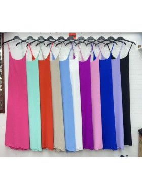 Sukienki damskie Włoski, size uni, paczka 6szt, mix kolor