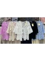 Bluzki damskie Włoski, size uni, paczka 6szt, mix kolor
