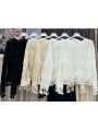 Bluzki damskie Włoski, size uni, paczka 6szt, mix kolor