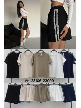 Komplety damskie Włoski, size uni, paczka 6szt, mix kolor
