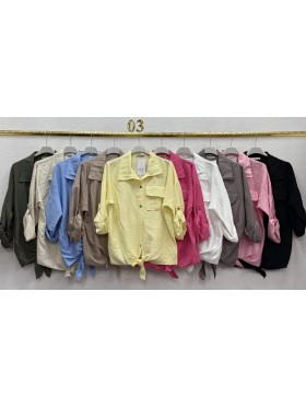Koszule damskie , size uni, paczka 6szt,mix kolor