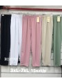 Spodnie damskie , size 3-7xl, paczka 15szt, mix kolor