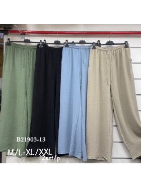 Spodnie damskie , size m-2xl, paczka 12szt, mix kolor