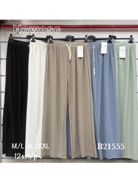 Spodnie damskie , size m-2xl, paczka 12szt, mix kolor