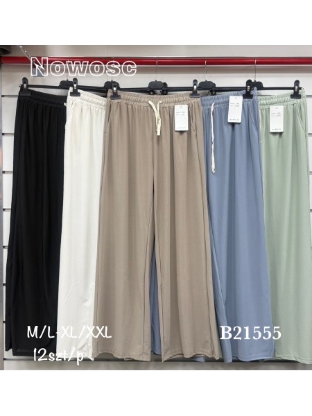 Spodnie damskie , size m-2xl, paczka 12szt, mix kolor