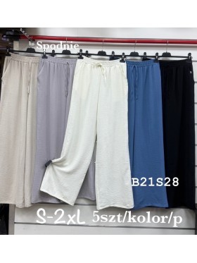 Spodnie damskie , size s-2xl, paczka 5szt, 1 kolor
