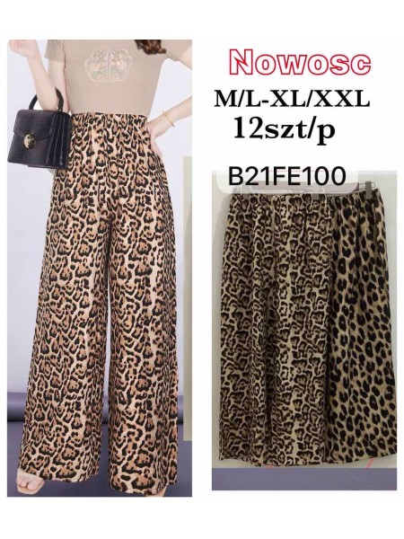 Spodnie damskie , size m-2xl, paczka 12szt, mix kolor
