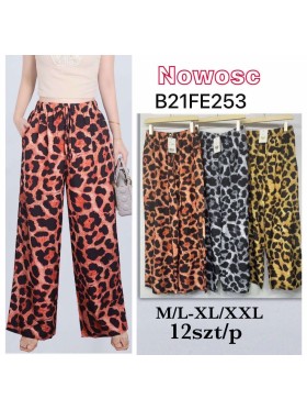 Spodnie damskie , size m-2xl, paczka 12szt, mix kolor