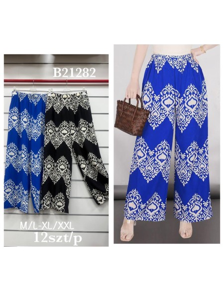 Spodnie damskie , size m-2xl, paczka 12szt, mix kolor
