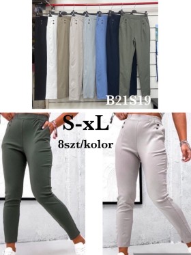 Spodnie damskie , size s-xl, paczka 8szt, 1 kolor