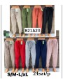 Spodnie damskie , size s-xl, paczka 24szt, mix kolor