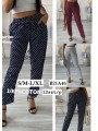 Spodnie damskie , size s-xl, paczka 12szt, mix kolor
