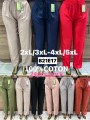Spodnie damskie , size 2-5xl, paczka 24szt, mix kolor
