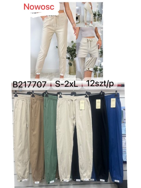 Spodnie damskie , size s-2xl, paczka 12szt, mix kolor