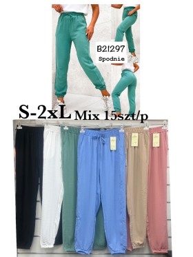 Spodnie damskie , size s-2xl, paczka 15szt, mix kolor