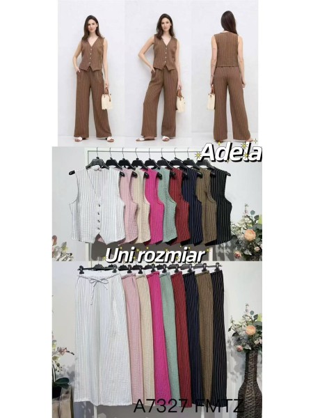 Komplety damskie Włoski, size uni, paczka 6szt, mix kolor