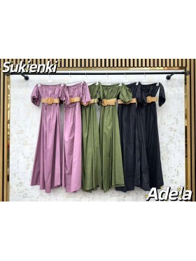 Sukienki damskie Włoski, size uni, paczka 6szt, mix kolor